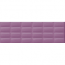 Плитка 25*75 Vivid violet glossy pillow